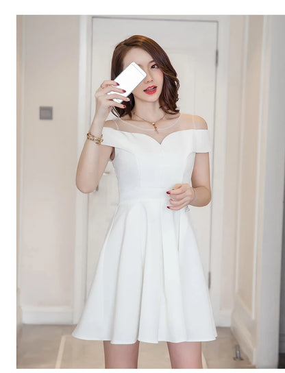 Formal White Dress