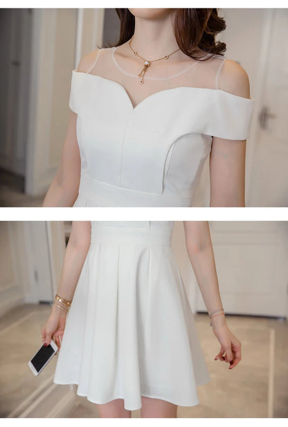 Formal White Dress