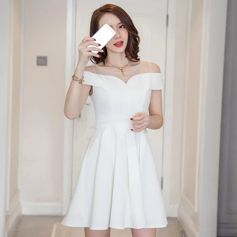 Formal White Dress