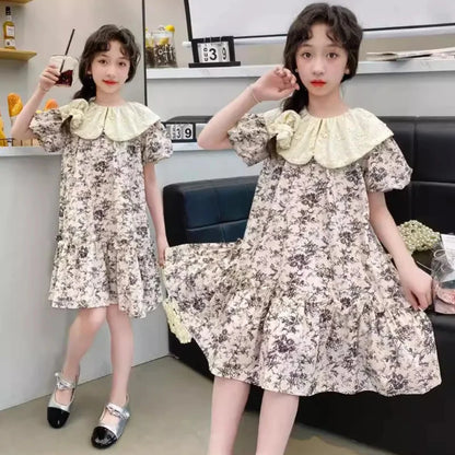 Floral Princess Party Dress