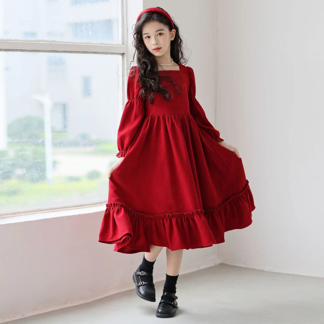 Versatile Winter &amp; Fall Dress for Girls